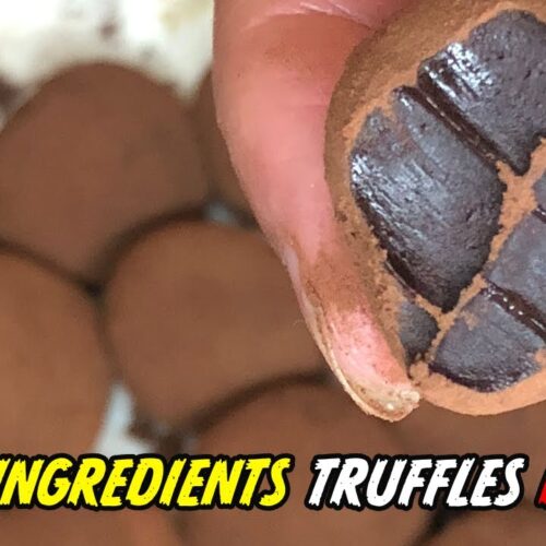 2-Ingredient Chocolate Truffles Recipe