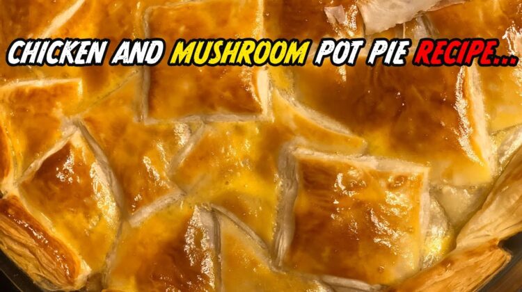 Chicken and Mushroom Pot Pie Recipe