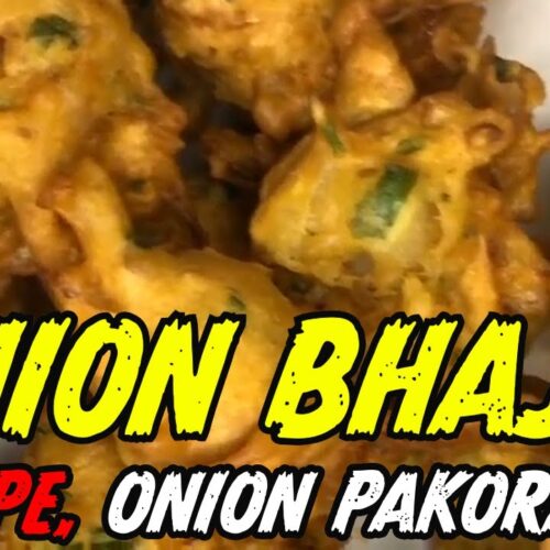 Crispy Onion Bhaji Recipe