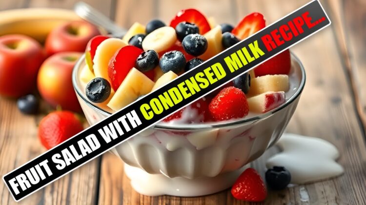 Fruit Salad with Condensed Milk Recipe