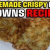 Homemade Crispy Hash Browns Recipe